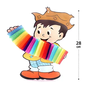 Enfeite Decorativo – Menino com Sanfona