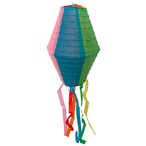 Balão em Papel Colorido – Lanterna Junina