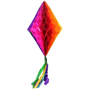 Enfeite de Papel – Balão Junino Sanfonado 50cm - 1 unidade