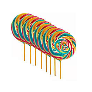 Pirulito Colorido Espiral – Diversão e Sabor