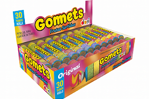 GOMETS FRUTAS SORTIDAS TUBOS