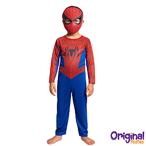 MENINO ARANHA MANGA LONGA/CALÇA