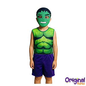 FANTASIA MENINO VERDE MUSCULOSO