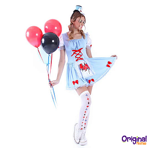 VESTIDO ALICE FUNNY ADULTO