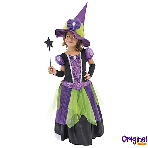 FANTASIA PRINCESA BRUXINHA ADULTO