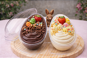 Blister para Ovo de Páscoa Transparente – Diversos Tamanhos (50g a 500g)