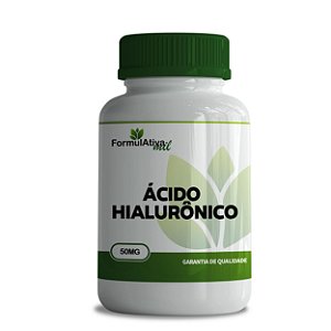 Ácido Hialurônico 50Mg (60 Cápsulas) - Fórmulativa Mil
