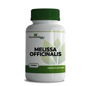 Melissa Officinalis 500Mg 60 Cápsulas - Fórmulativa Mil