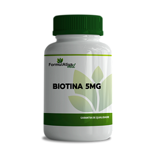 Biotina 5Mg 60 capsulas