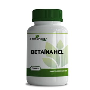 Betaína HCL 300mg - Fórmulativa Mil