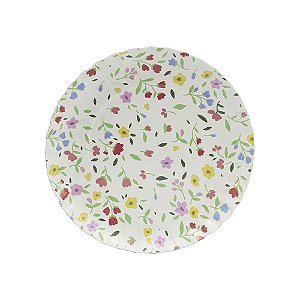 Floral Vintage - Prato de Papel P 14cm (5 und)