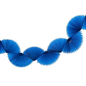 Azul Espacial - Guirlanda Leque