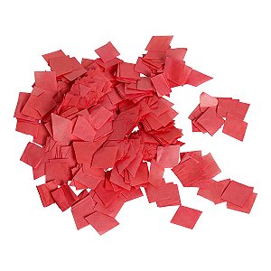Vermelho - Confete papel de seda
