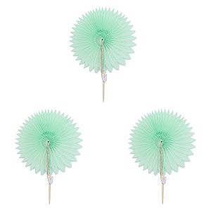 Verde Menta - Mini Leque Topper