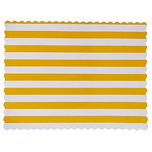 Listra Amarelo Queimado - Jogo Americano (5 und)