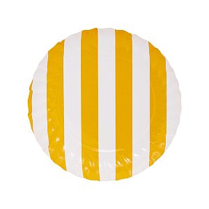 Listra Amarelo Queimado - Prato de Papel P 14cm (5 und)