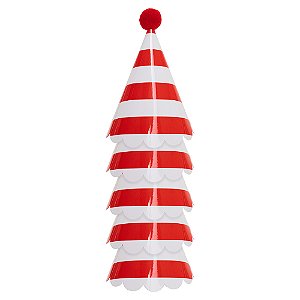 Listra Vermelho - Chapeuzinho Pompom (5 und)