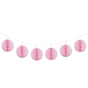 Rosa Tutti Frutti - Guirlanda Mini Globo