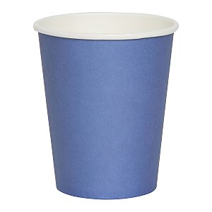 Azul Espacial - Copo de papel  270 ml (10 un)