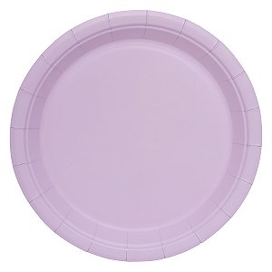Lilás - Prato de Papel 18cm (10 und)