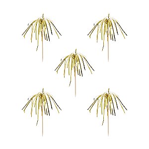 Dourado - Topo de Bolo (5un)