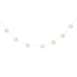 Baunilha - Guirlanda Pompom