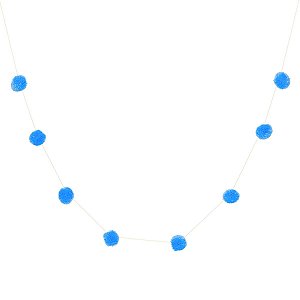 Azul Mar - Guirlanda Pompom