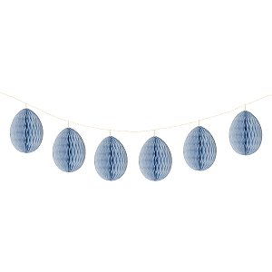 Azul Jeans - Guirlanda Mini Ovo