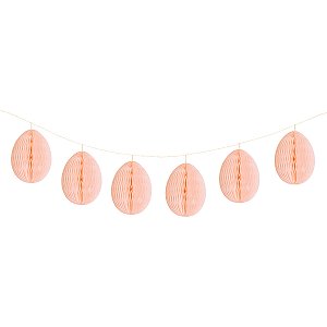 Pêssego - Guirlanda Mini Ovo