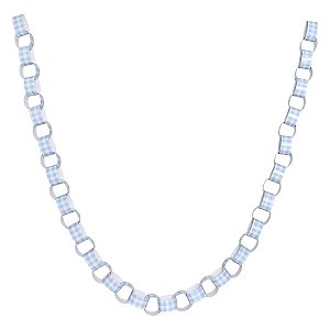 Xadrez Azul - Guirlanda Corrente (45 elos)