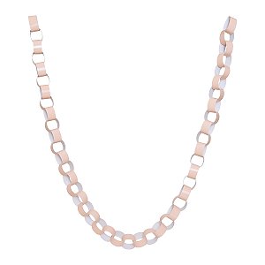 Rosa Blush - Guirlanda Corrente (45 elos)