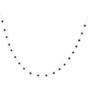 Verde Folha - Guirlanda Mini Pompom