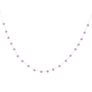 Lilas - Guirlanda Mini Pompom