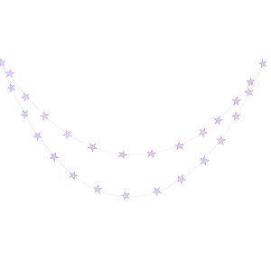 Lilás - Guirlanda Estrela