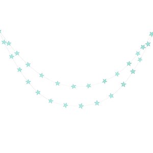 Verde Menta - Guirlanda Estrela