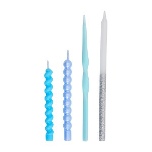 Azul Candy - Kit velas