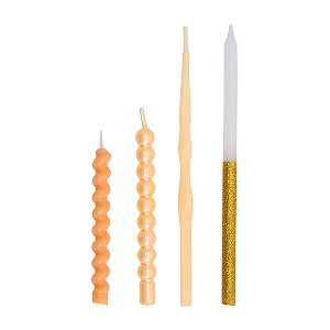 Laranja Candy - Kit velas