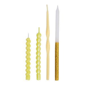 Amarelo Candy - Kit velas