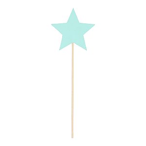Verde Menta - Topo De Bolo Estrela