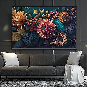 Arranjo de Flores 3D