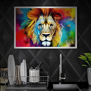 Leão Abstrato