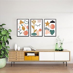 Formas Abstrato Trio