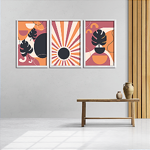 Flores Minimalista 10 Trio