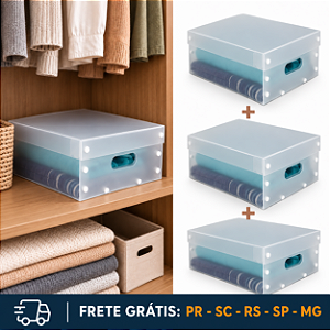 Kit 3 UND - Caixa ORG. Smart Box M