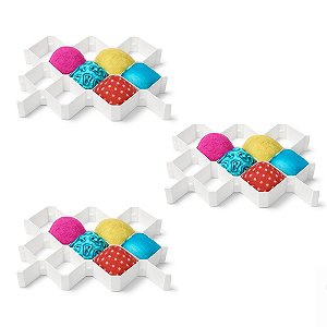 Colmeia Organizadora P Branca - 3UN