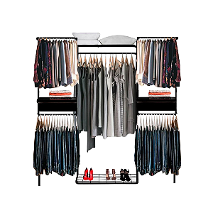 Closet Aramado - Linear CLR373 Gav - 2,20m