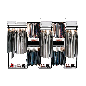 Closet Aramado - Linear CLR373 Gav - 3,40m