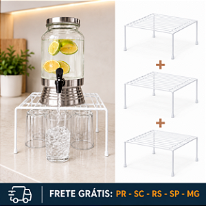 KIT 3 UND - ORGANIZADOR P/ ARMARIO PEQUENO ESSENCE BR
