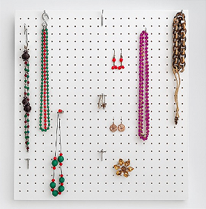 Chapa Perfurada Eucatex Pendure board Branca 61 x 68,5 cm