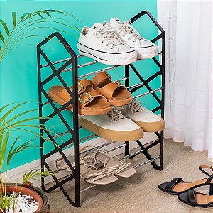 SAPATEIRA METAL / PLASTICO 4 NÍVEIS